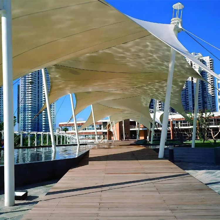 高邮市膜结构景观棚