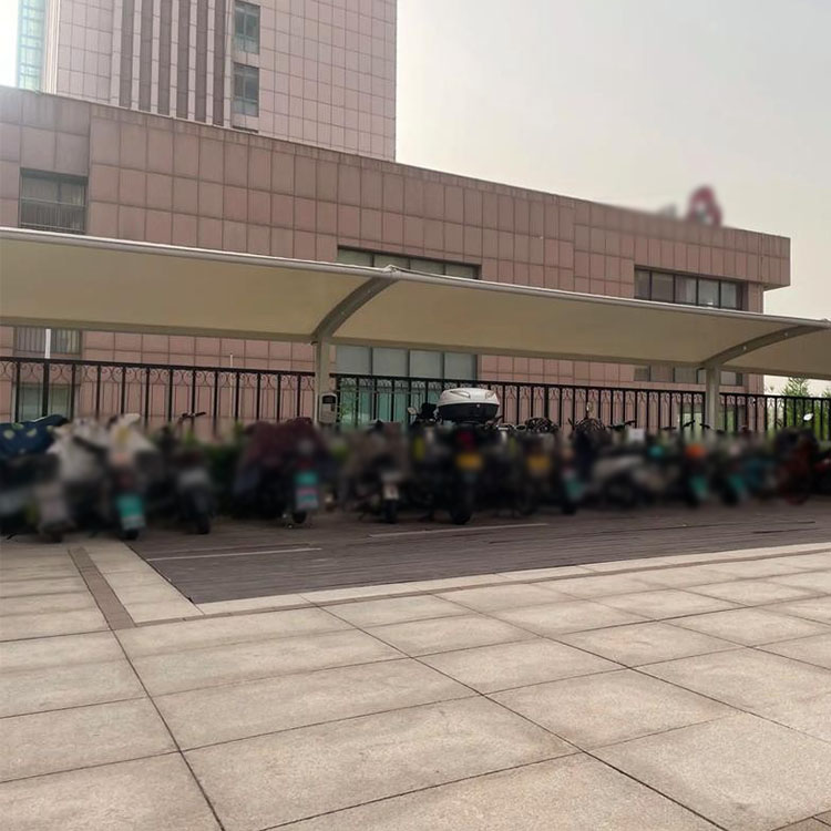 高邮市膜结构电动车棚